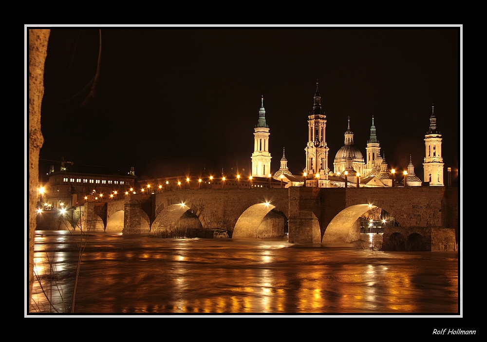 Der Ebro steigt / el Ebro esta subiendo II