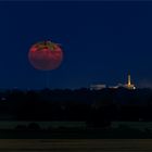 Der echte Erdbeermond...
