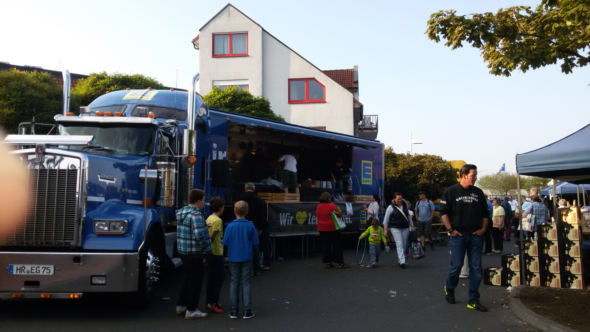 Der Edeka Truck