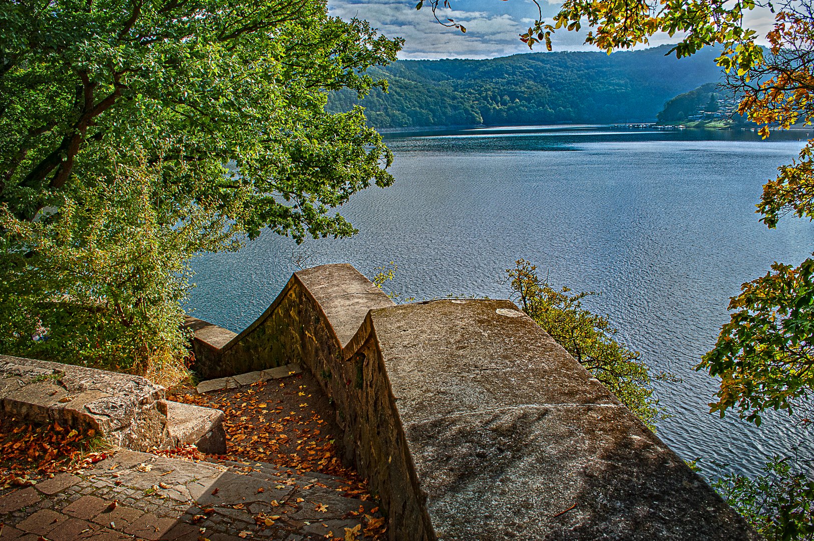 Der Edersee bei Vöhl