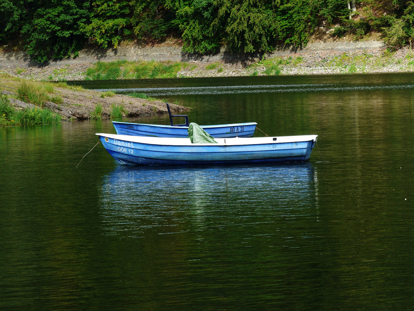 Der Edersee in vollem Glanz