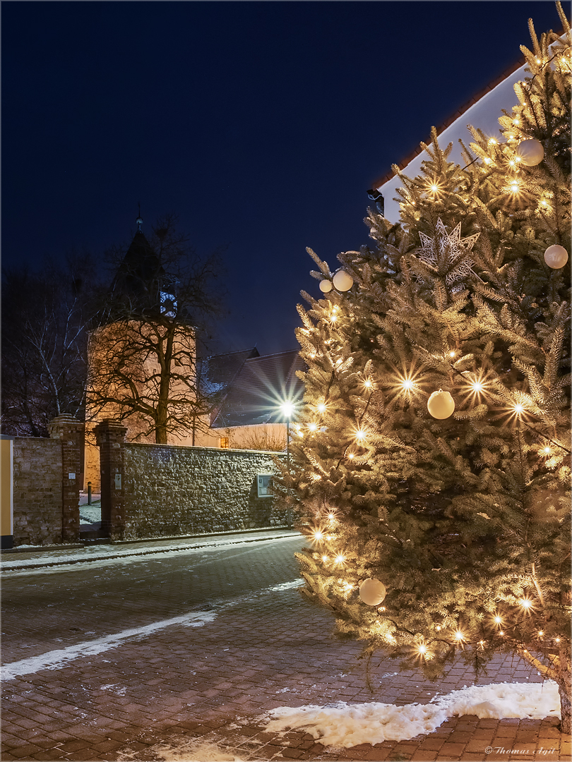 Der Eggersdorfer Weihnachtsbaum...