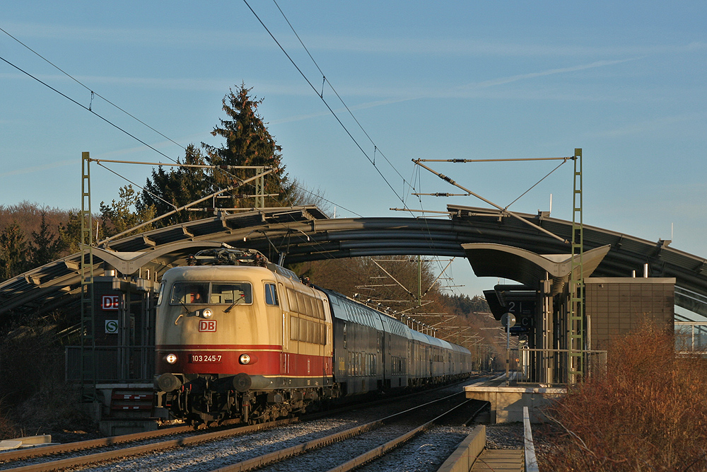 der ehemalige Starzug der Mittenwaldbahn