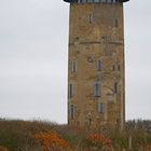 Der ehemalige Wasserturm in den Dünen von Domburg, Zeeland (NL), ...