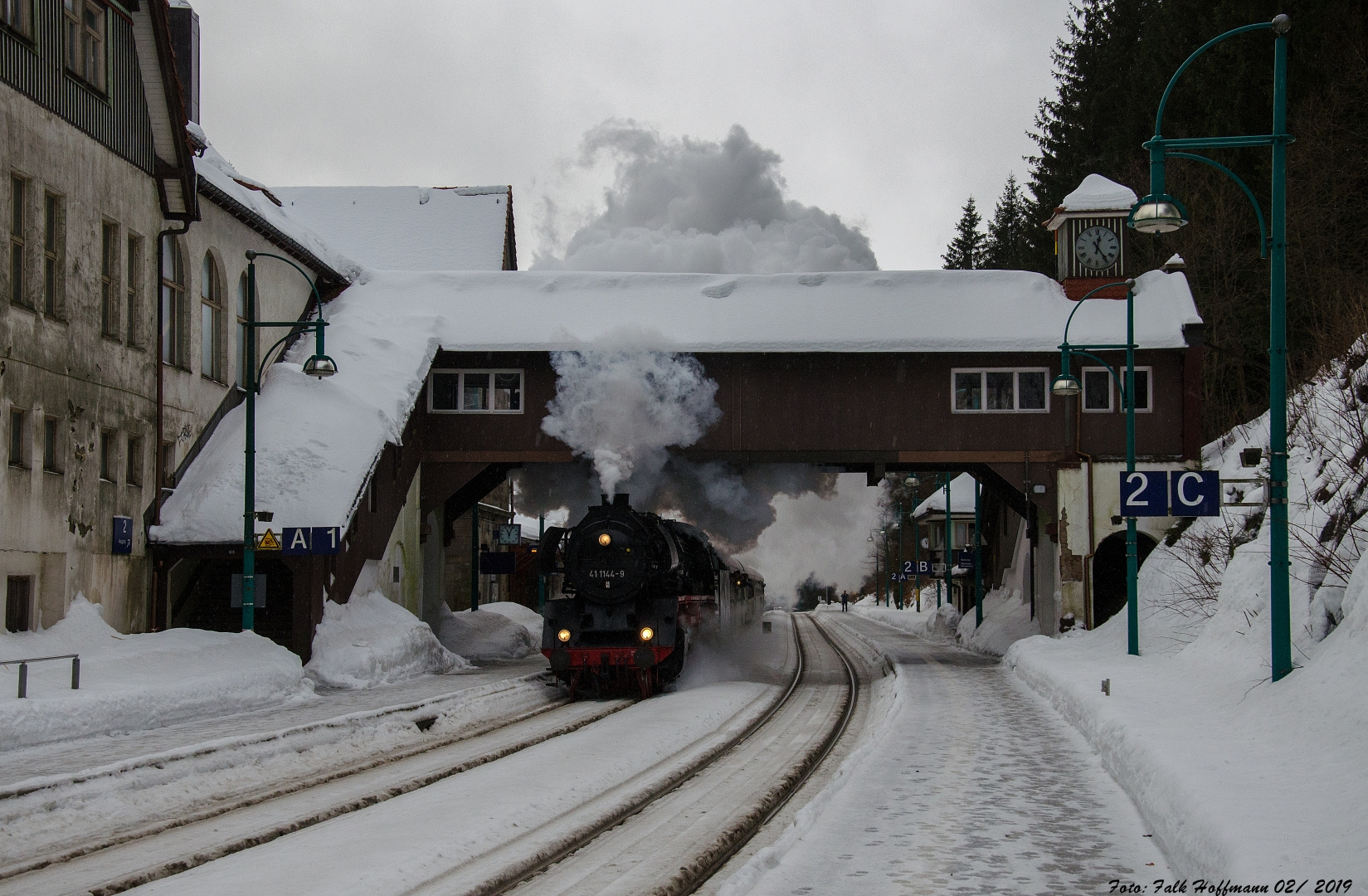 Der ehemals höchste Fernbahnhof