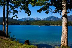 Der Eibsee bei Grainau