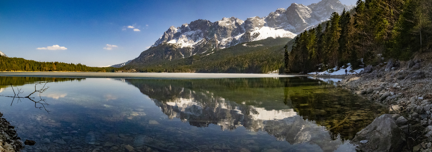 Der Eibsee und seine Pracht 