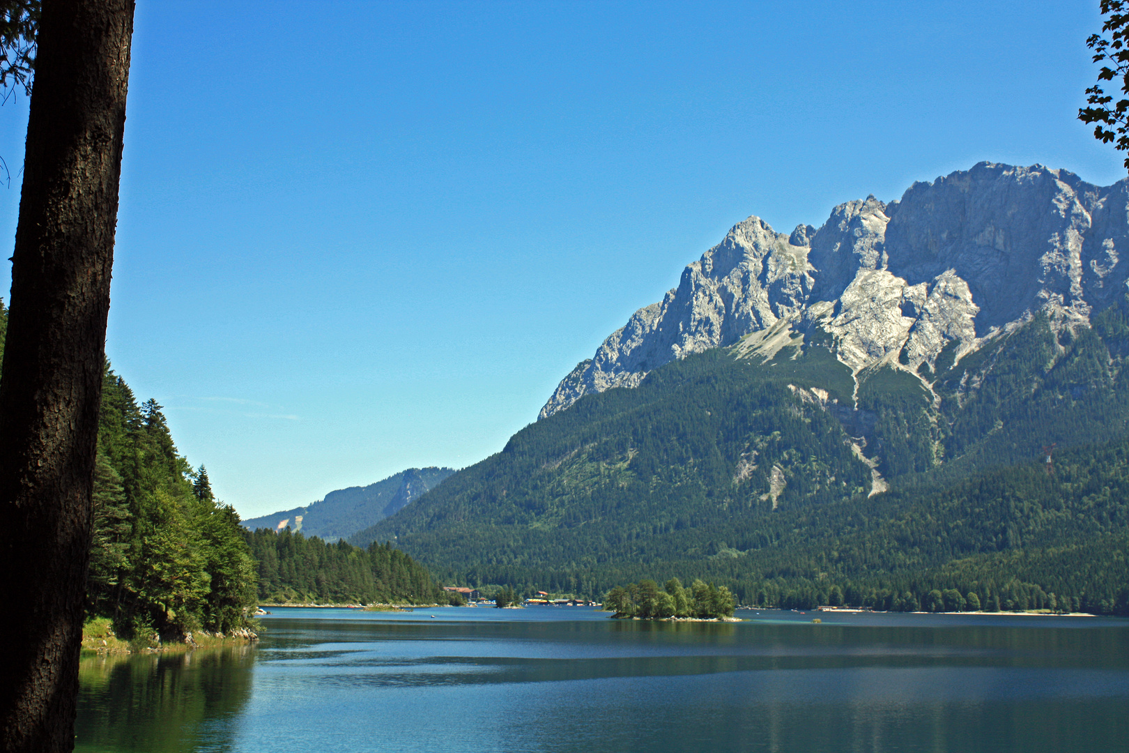 Der Eibsee und seine Umgebung