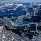 Der Eibsee von der Zugspitze aus!