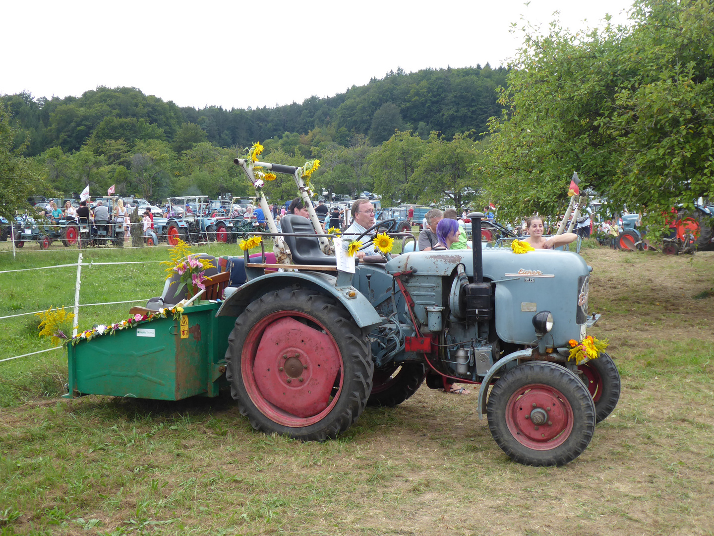 Der Eicher-Oldtimer....