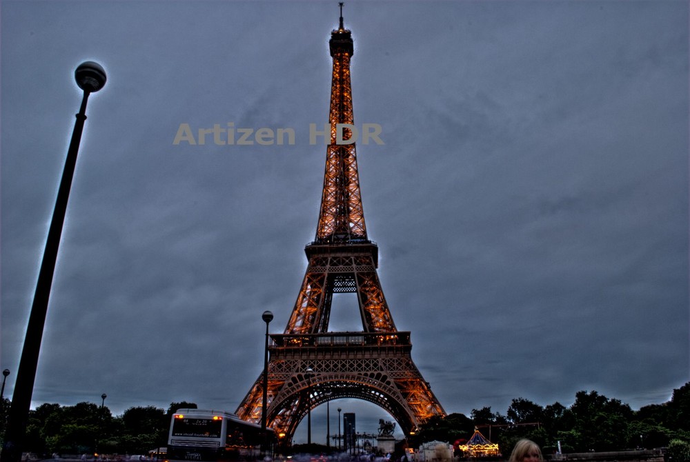 Der Eifelturm als HDR