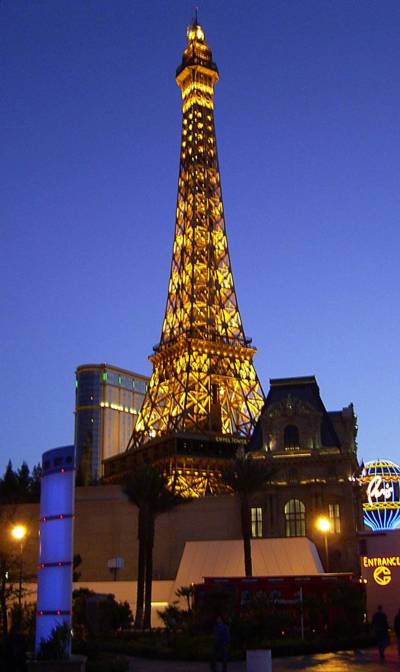 Der Eifelturm in Las Vegas