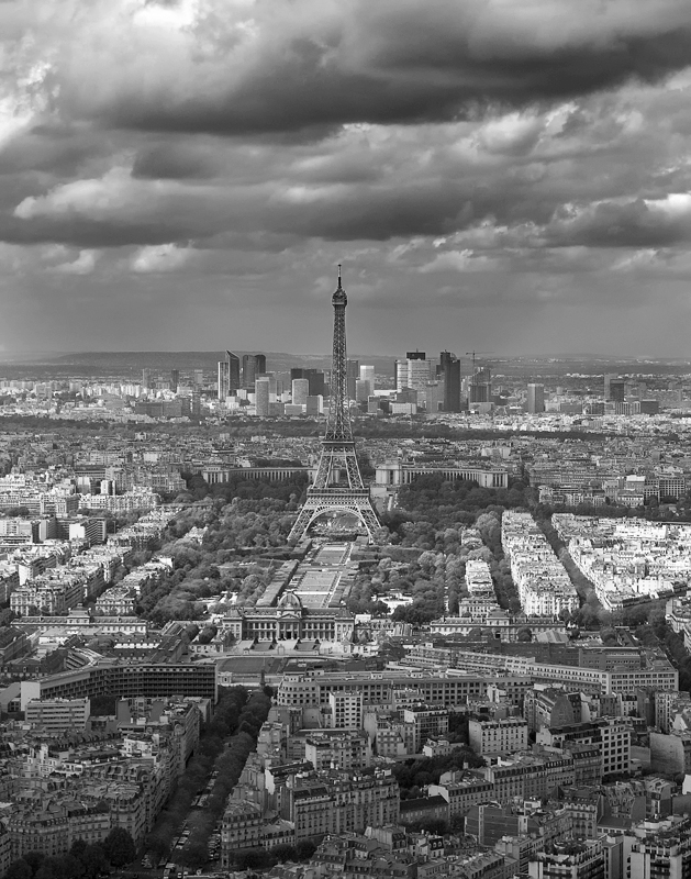 Der Eifelturm von Montparnasse