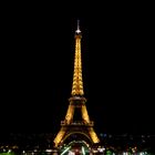 Der Eiffel Turm bei Nacht