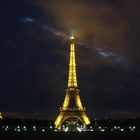 Der Eiffelturm bei Nacht