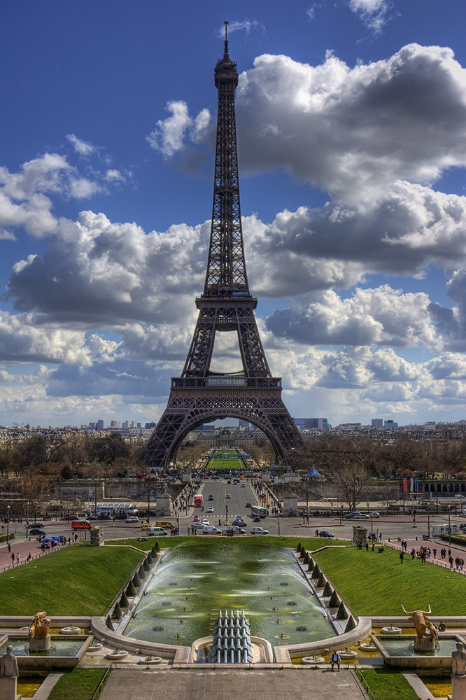 Der Eiffelturm, Paris (HDR)