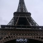 Der Eiffelturm von unten!