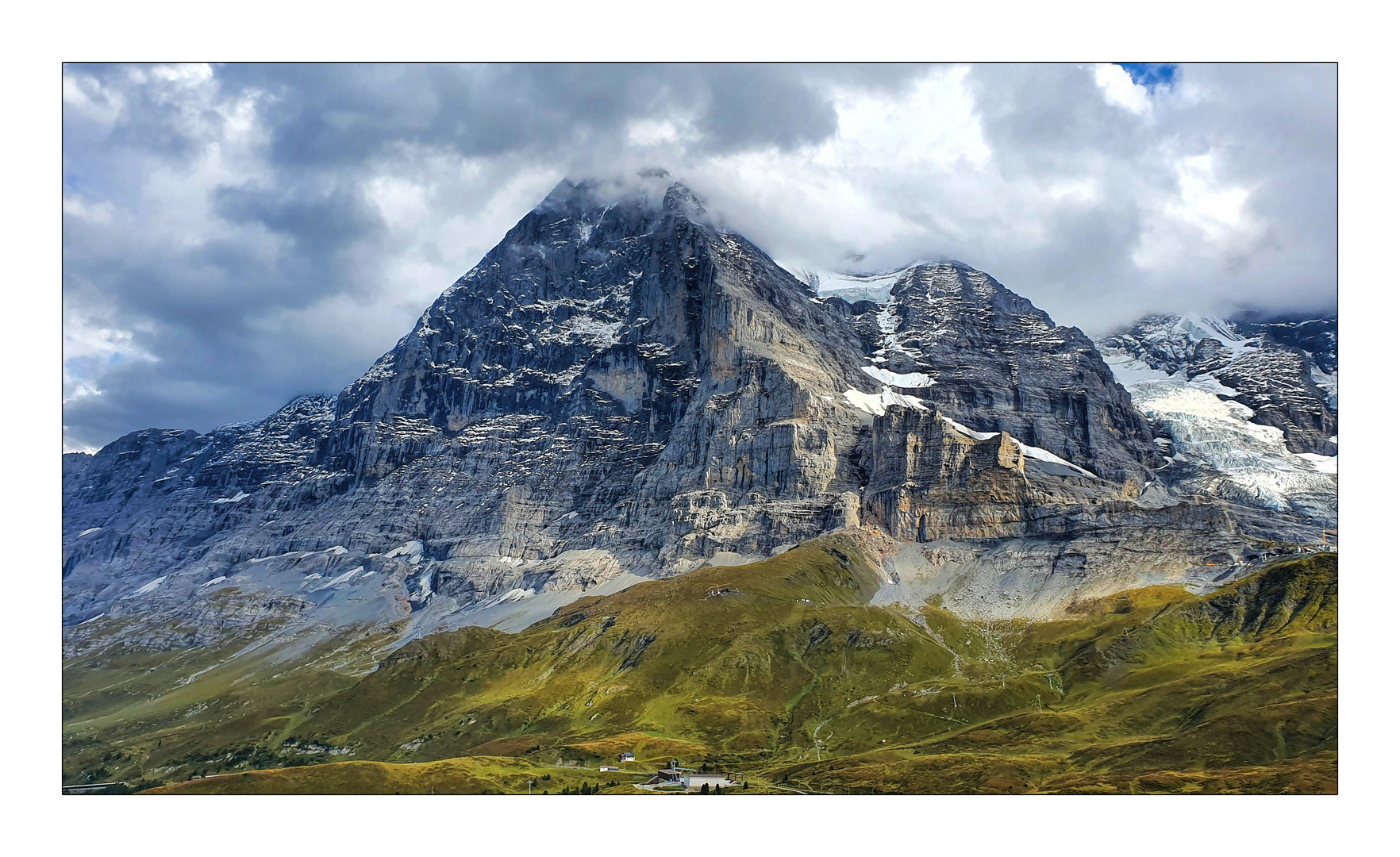 Der Eiger mit seiner berüchtigten Nordwand