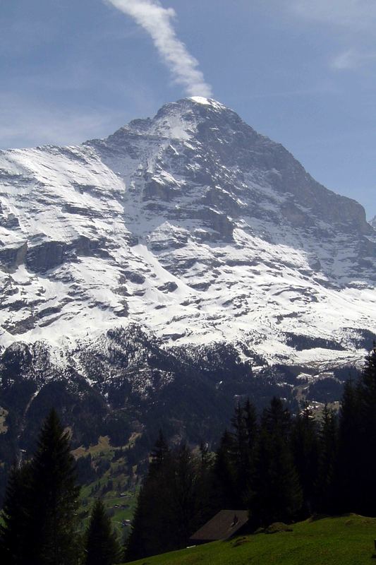 Der Eiger raucht