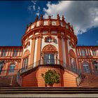 Der Eingang vom Schloss Biebrich in Wiesbaden