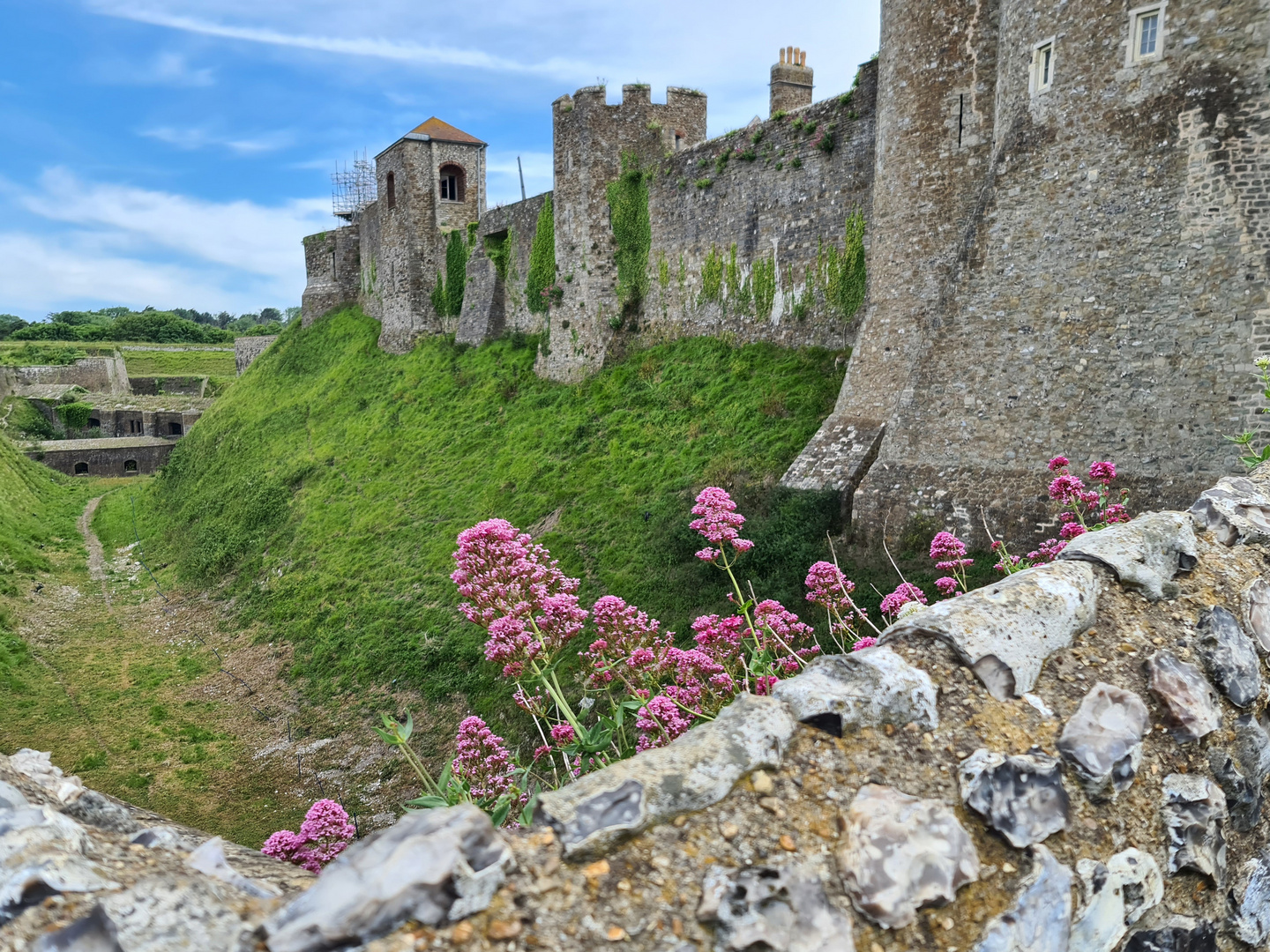 Der Eingang zu Dover Castle