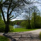 Der Eingang zum Greizer Park