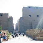 Der Eingangsbereich zum Karnak-Tempel