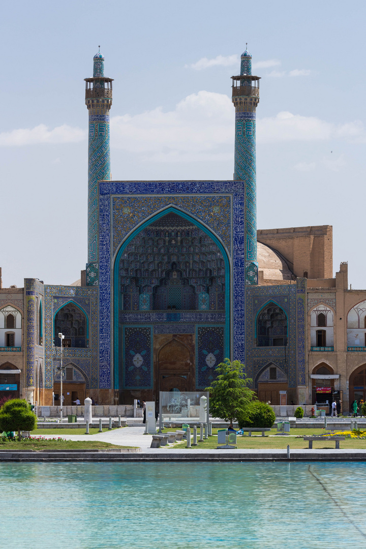 Der Eingangsiwan der Masdjid-e Imam in Isfahan