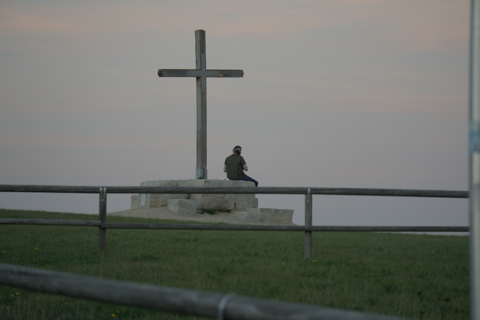 Der Einsame an Kreuz