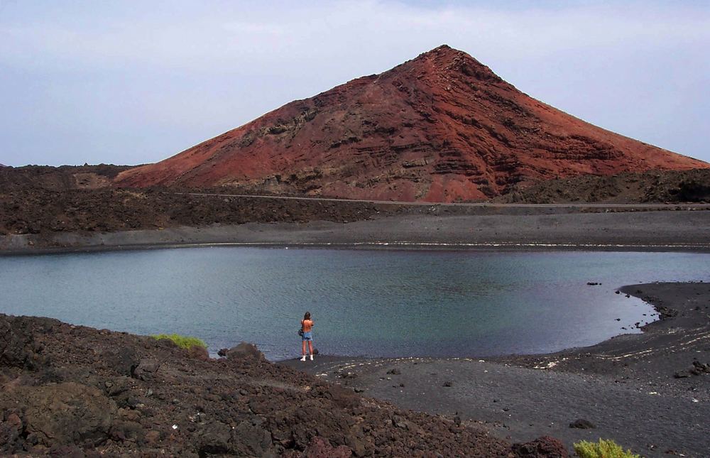 Der einsame Fotograf ( Lanzarote )