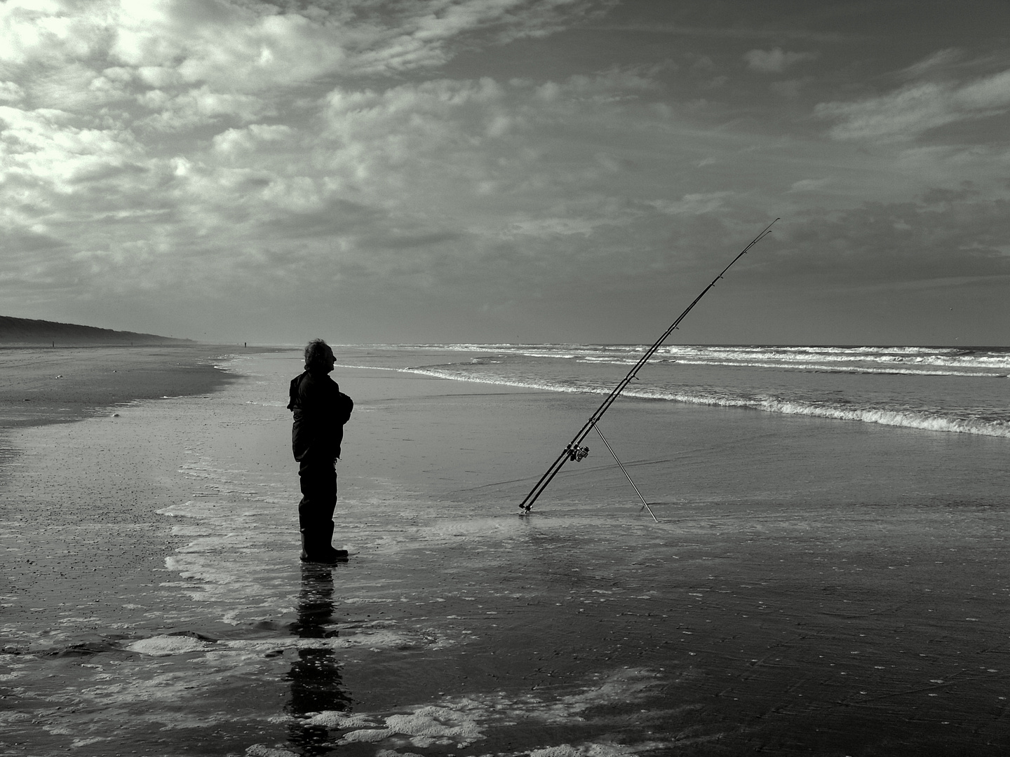 Der einsame Mann und das Meer