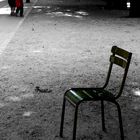 Der einsame Stuhl