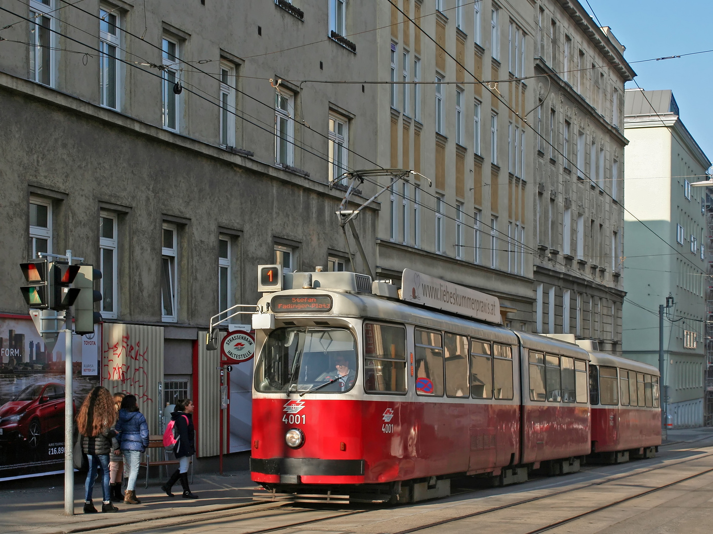 Der Einser in der Knöllgasse in Favoriten (Liebeskummer?)