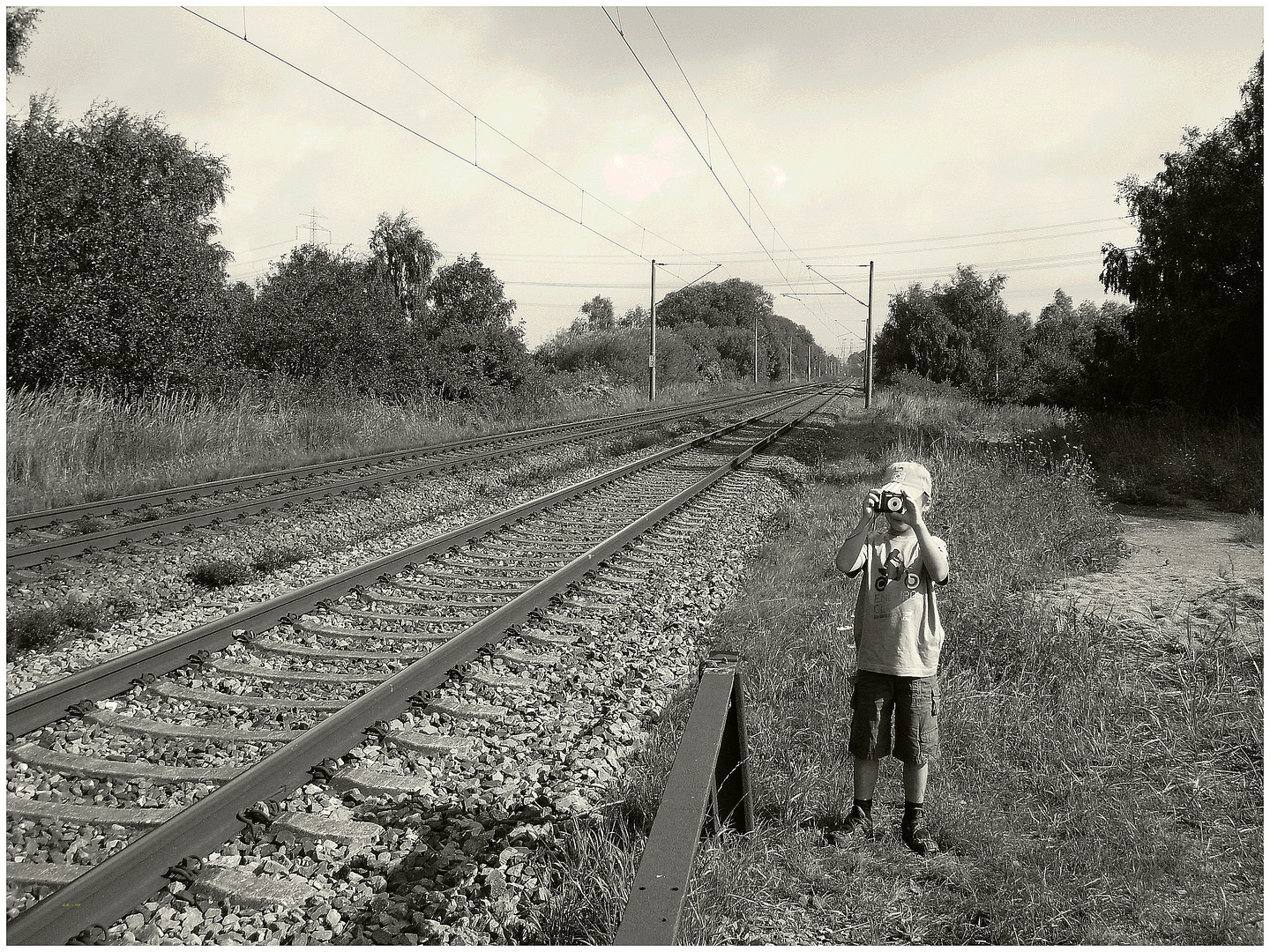 Der (Eisenbahn-) Fotograf........