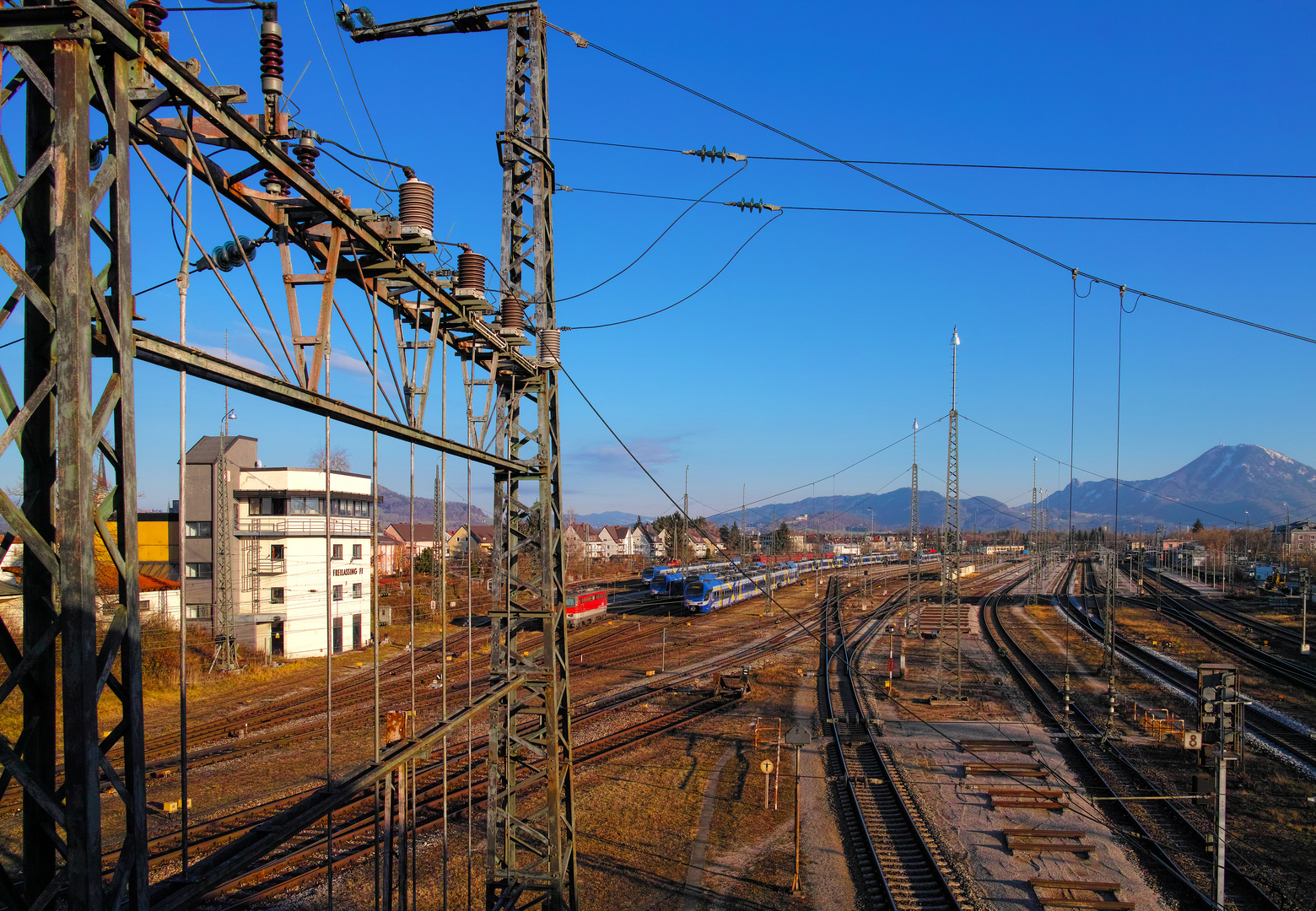 Der Eisenbahnknoten Freilassing