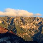 Der Eisenerzer Reichenstein im späten Nachmittagslicht