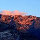 Der Eisenerzer Reichenstein kurz vor Sonnenuntergang