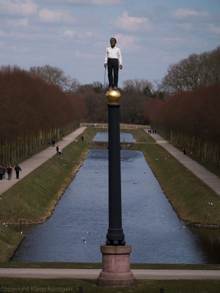 Der Eiserne Mann im Tiergarten