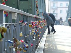 Der eiserne Steg in Frankfurt (2)