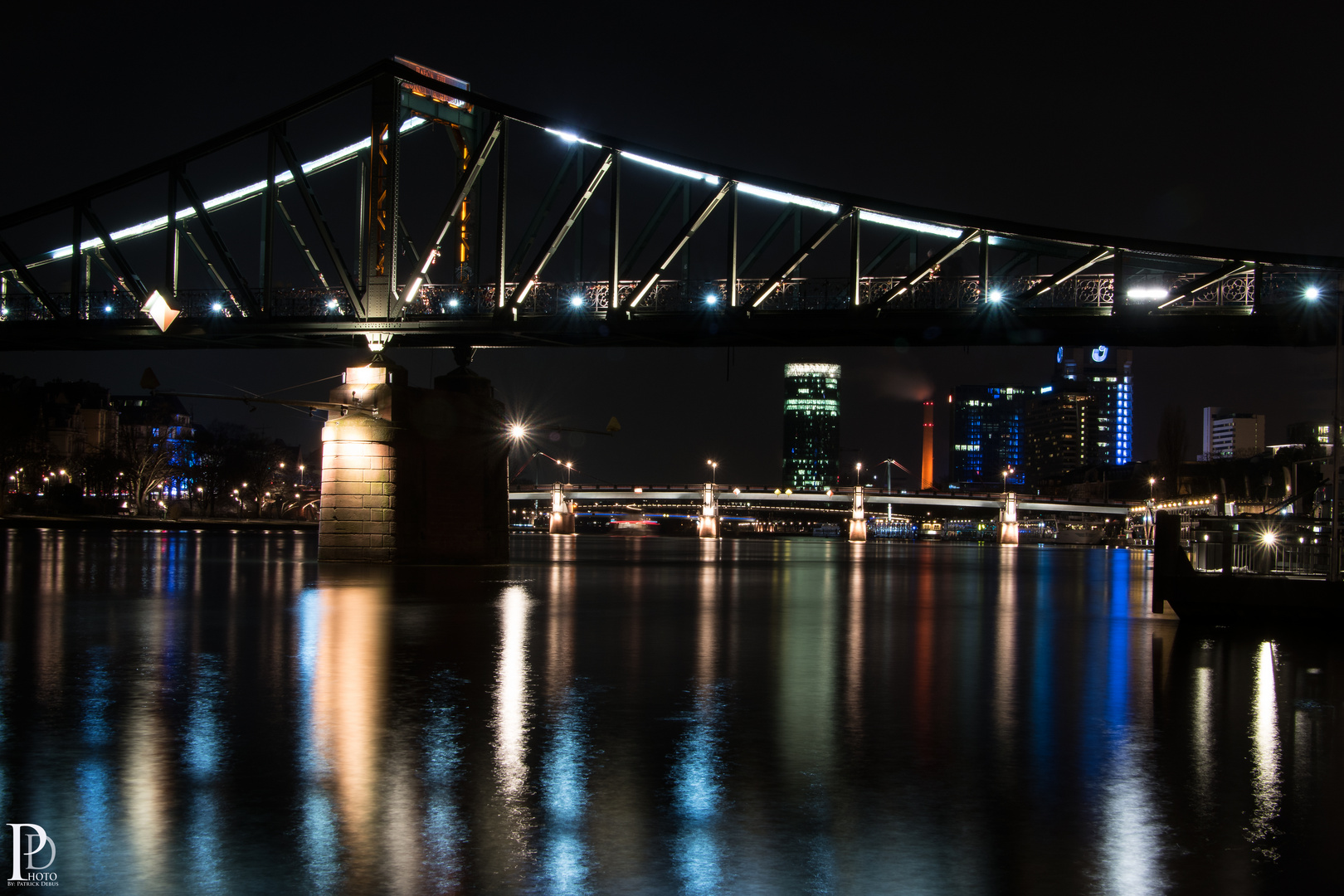 Der eiserne Steg zur Luminale 2018