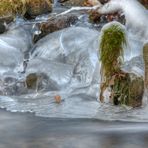 Der Eisfluss im Gelpetal