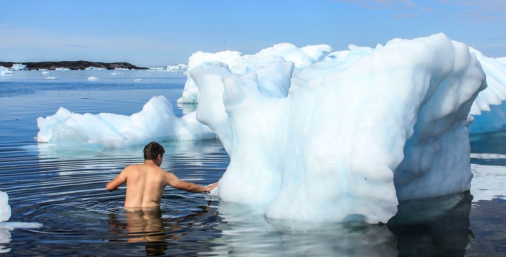 Der Eisschwimmer