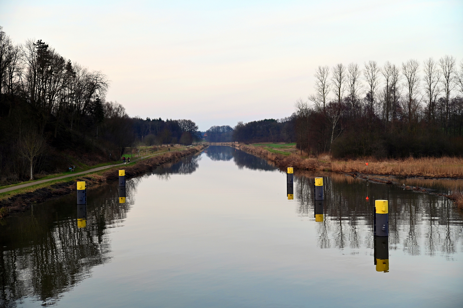 Der Elbe-Lübeck-Kanal bei Berkenthin