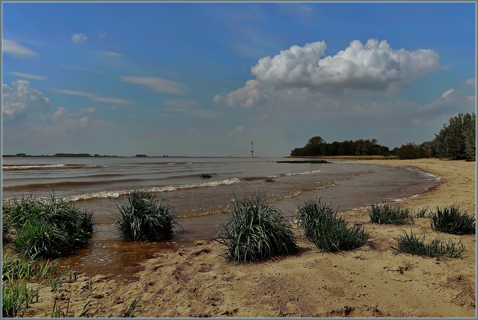 Der Elbstrand...