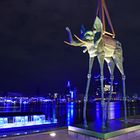 Der Elefant im Hamburger Blue Port Hafen