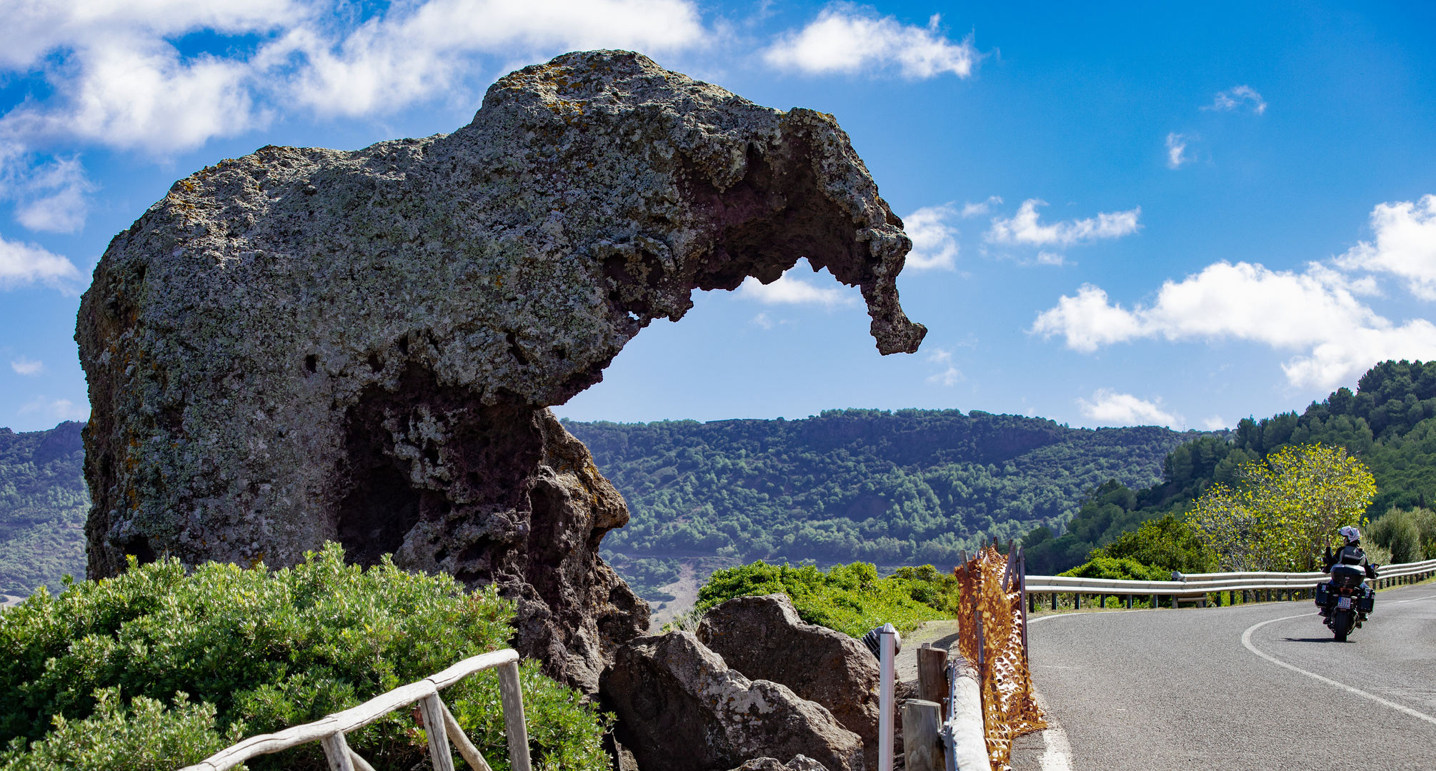 Der Elefantenfelsen auf Sardinien