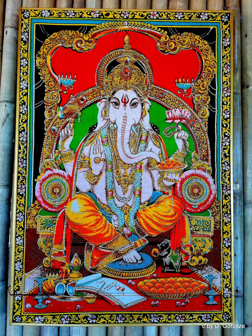 Der Elefantengott Ganesha !