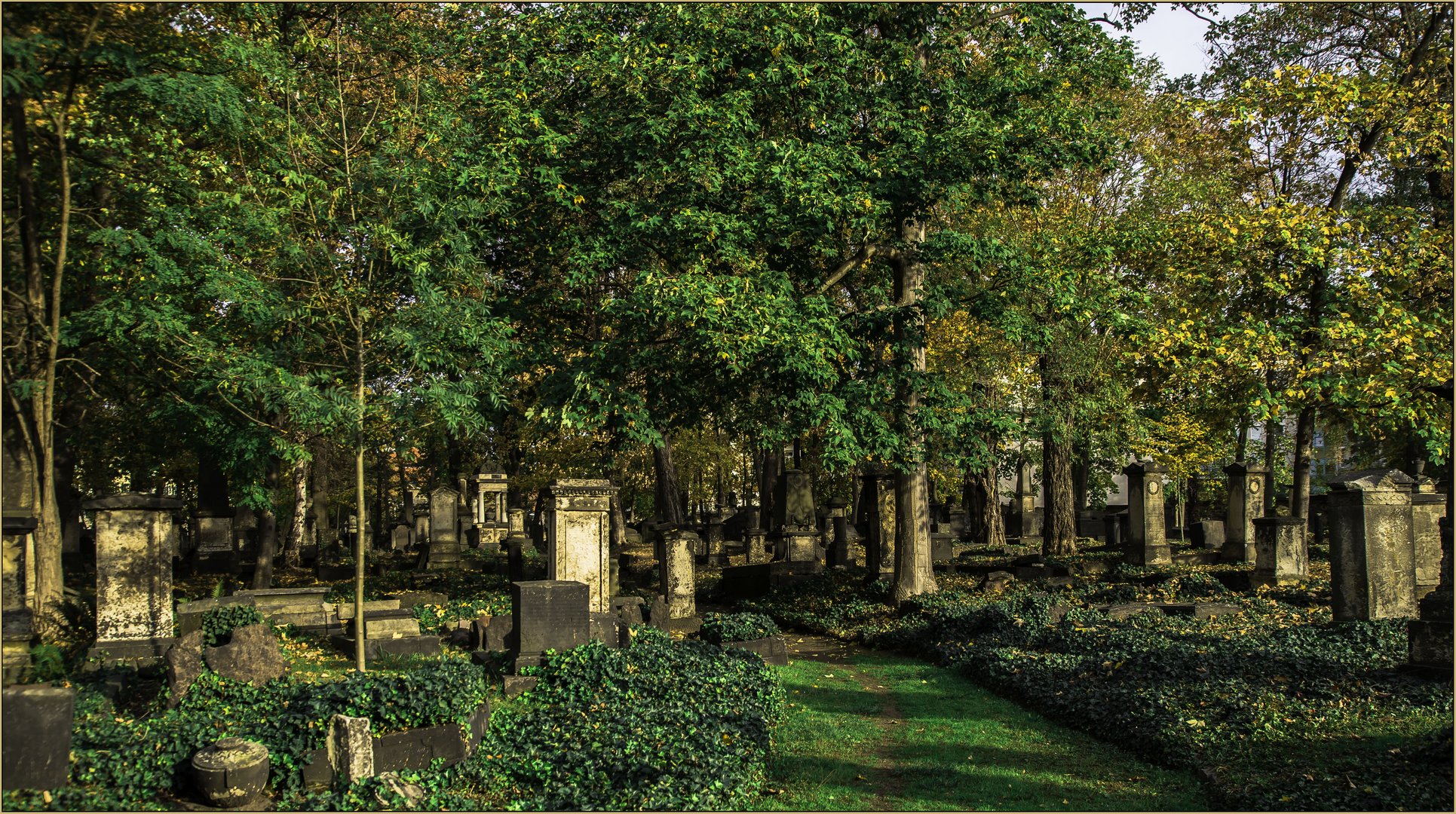 der Eliasfriedhof zu Dresden....