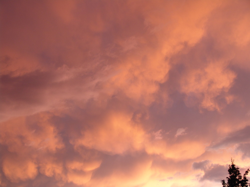 Der Emmerthaler Himmel vor einem Gewitter