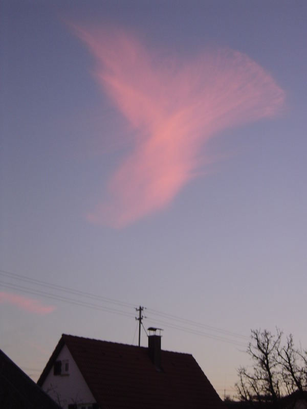 Der Engel Foto Bild Himmel Wolken Himmel Universum Bilder Auf Fotocommunity